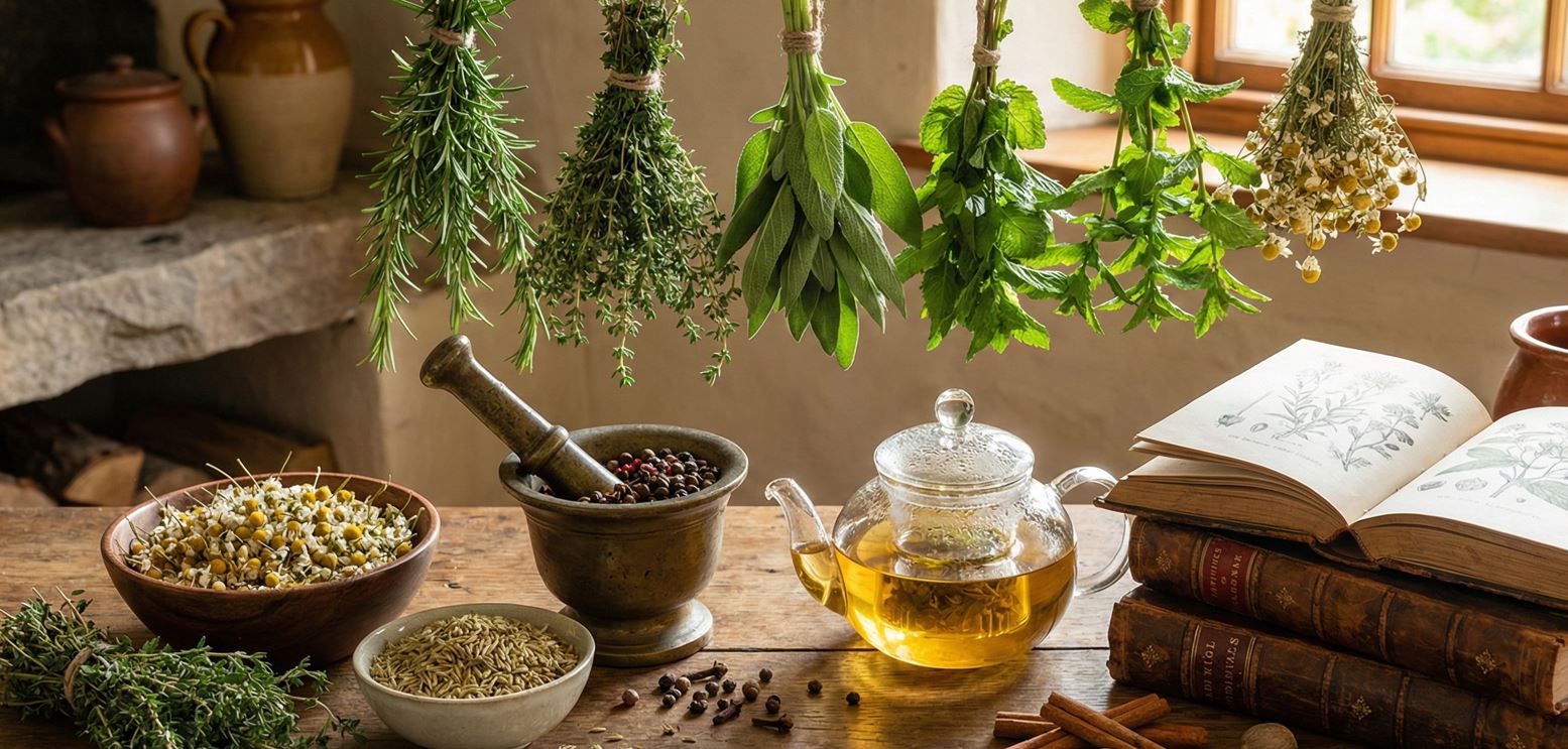 kruiden en tisane geschiedenis